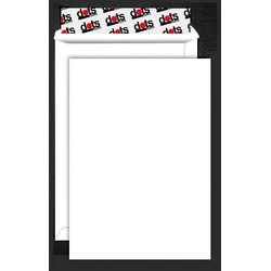 dots Versandtaschen DIN C4 weiß