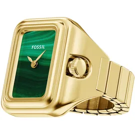 Fossil RAQUEL WATCH RING Edelstahl 28 mm ES5448