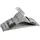 KESPER Formkleiderbügel, 12er Pack, FSC, grau, 44,5x23,5x7,2cm, grau, Eukalyptus