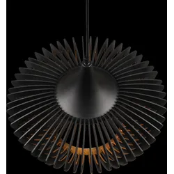 Trio 310300132 hängende Deckenleuchte Colino 1x40W | E27 - höhenverstellbar, schwarz