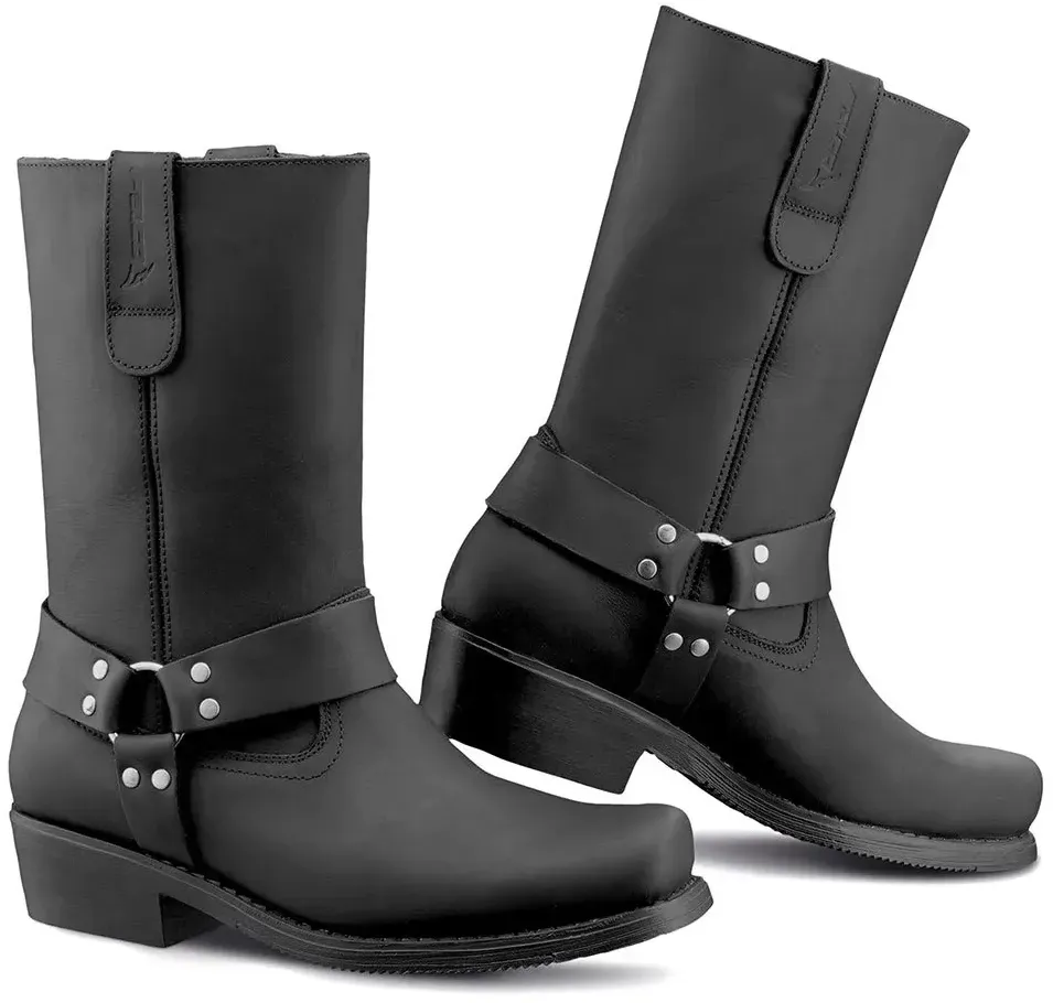 Falco Biker Motorradstiefel - Black - EU 40