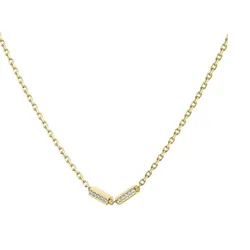 Boss Jewelry 1580449 - Doppelreihige Halskette LARIA mit Verbindungselementen