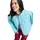 Roxy Outdoorjacke "Seaside Resort", Damen, Gr. L, airy blau as if plaid, Obermaterial: 100% Viskose., Jacken Outdoorjacke