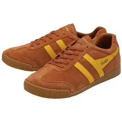 Gola Sneaker Harrier Suede-Leder 2024 orange/sonnengelb Herren