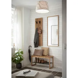 MCA Furniture Garderobenpaneel Bantry 38 x 120 x 14 cm Eiche