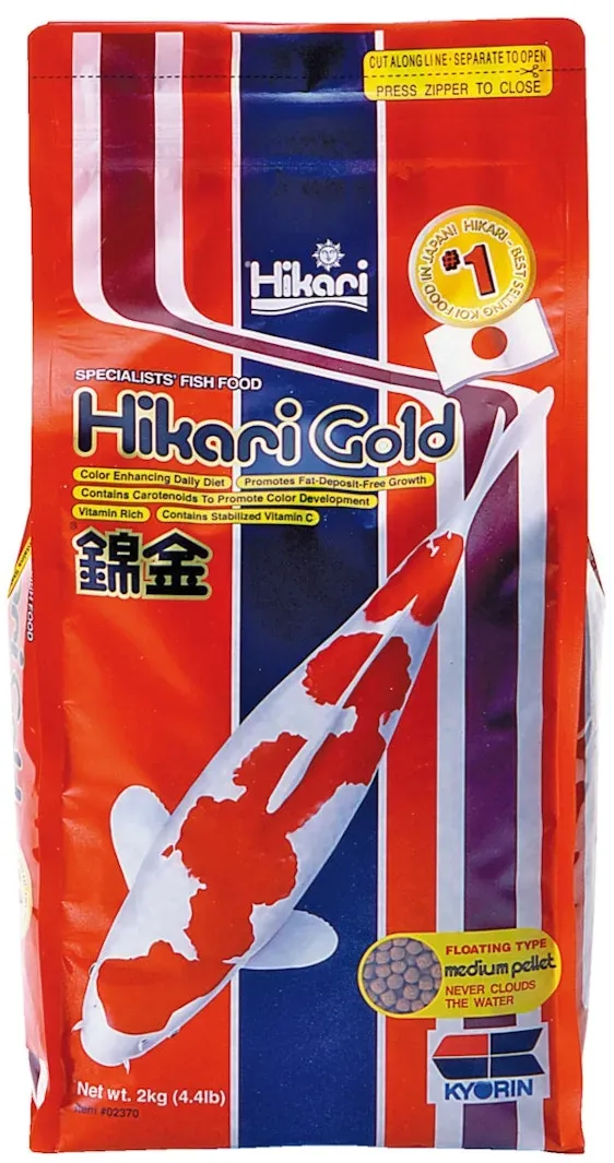 Hikari Gold Medium Koifutter 5 Kilogramm