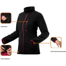 Neo Tools Damen Polar-Fleecejacke Schwarz XL