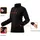 Neo Tools Damen Polar-Fleecejacke Schwarz XL