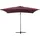 Beliani Monza 250 x 250 cm Rot