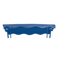 GO-DE Hollywoodschaukel Dachauflage blau
