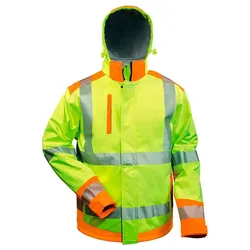 Warnschutz-Softshelljacke "RICKMER" - L - gelb