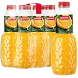 Granini Trinkgenuss Orange (6x1l), mindestens 50% Fruchtgehalt, Orangennektar aus Orangensaftkonzentrat, natürlich, vegan, mit Pfand