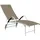 vidaXL Sonnenliege 200 x 61 x 96 cm Taupe
