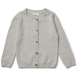 Tchibo - Baby-Strickjacke - Baby - Gr. 74/80 - hellgrau