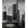 Fackelmann Luna Midischrank Hochschrank 30,5 x 82,6 x 17 cm Anthrazit MDF/Spanplatte