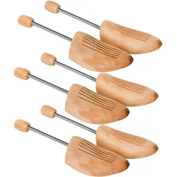 TECTAKE 3 Paar Spiral Schuhspanner  3