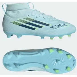 adidas F50 Sparkfusion League AG/FG Kinder Almost Blue/Dusky Petrol/Hi-Res Yellow 32