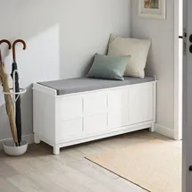 SoBuy FSR86 114 x 53 x 40 cm weiß / weiß