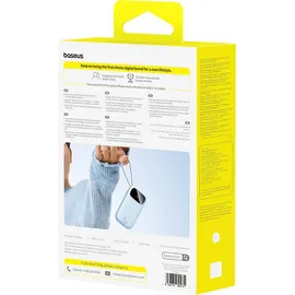 OEM EnerFill Fc31 20000mAh 45W Powerbank mit Display, und Usb-c-lightning-kabeln – Blau