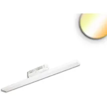 ISOLED 3-PH Linearleuchte prismatisch, 60cm, 32W, weiß, 300035004000K, CRI90, dimmbar