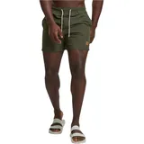 URBAN CLASSICS Badeshorts Block Swim Short Olive L