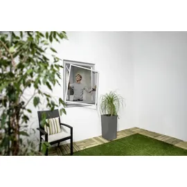 Trendline Insektenschutz-Fenster 100 x 120 cm Weiß