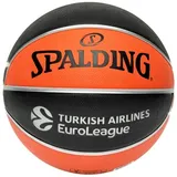 Spalding United Sports Unisex – Erwachsene Spalding Euroleague Varsity TF-150 Sz5 Ball, Black/Orange, 7