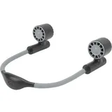 Nackenventilator Mit 3 Geschwindigkeitsstufen, Usb-ladefunktion, Leiser Betrieb, 2400-mah-akku, Flexibler Schlauch, 90°-drehung, Tragbar, Schwarz