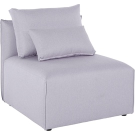 andas Sessel »Nöre«, Modul - zum Zusammenstellen; in vielen Bezugsqualitäten und Farben, grau