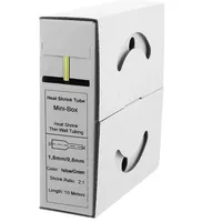 Offgridtec 10m Schrumpfschlauch 1,6mm>0,8mm grün/gelb