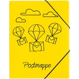 Pagna Sammelmappe Postmappe DIN A4 gelb