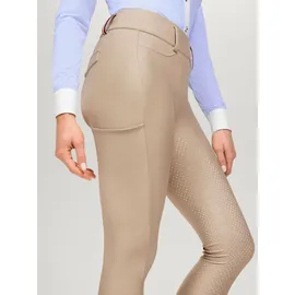 Tommy Hilfiger Highland Reitleggings Damen L Beige