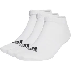 adidas Thin and Light Sportswear Low-Cut Socken, 3 Paar White / Black 31-33