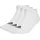 adidas Thin and Light Sportswear Low-Cut Socken, 3 Paar White / Black 31-33
