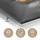 onlywow Acrylglasbild, gold schwarz | Gr.: 90 x 60 cm