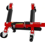 Rangierhilfe PKW hydraulisch Tragkraft 680 kg für Reifenbreite bis 30 cm Wagenheber mit PVC-Auflagen