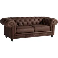 Max Winzer Orleans Sofa 2,5-Sitzer braun