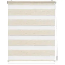 Lichtblick Duo Rollo / Doppelrollo Klemmfix 55 x 150 cm natur