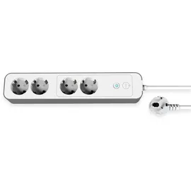 Müller-Licht Müller Licht tint Smart Power Strip, Funksteckdosen-Steckdosenleiste, 2+2-fach, 1.8m (404017)