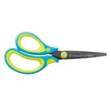 Pelikan griffix Schulschere 15cm Neon Fresh Blue, spitz, Linkshänder, Blisterverpackung (810265)