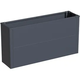 Westmann Talus Pflanzkübel 100 x 25 x 52 cm Anthrazit