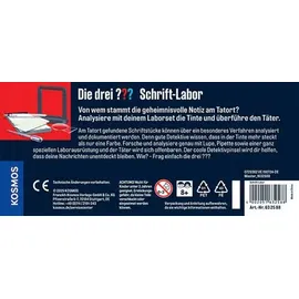 Kosmos Die drei ??? Schrift-Labor (XL-Dose)