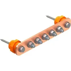 OBO 5015830 Potentialausgleichsschiene BigBar / 5 Anschlüsse 5xM10 Kupfer 1802 5 CU