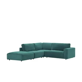 Musterring Ecksofa Lucia ¦ türkis/petrol ¦ Maße (cm): B: 300 H: 81 T: 266.0