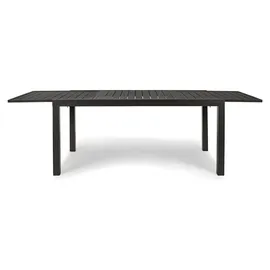 BIZZOTTO Hilde Gartentisch 160-240 x 90 x 75 cm Anthrazit
