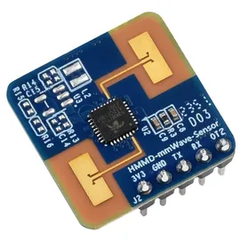 Waveshare Human Micro-Motion Detection MmWave Sensor, 24GHz MmWave Radar, Based On S3KM1110, Adopts Frequency Modulated Continuous Wave (FMCW) Technology, Compact Size and Easy Integration