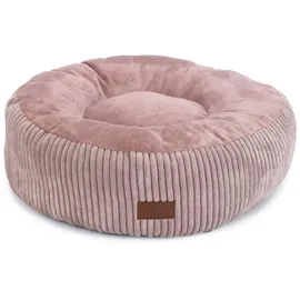 Designed by Lotte Bettchen Ribbed Katzenbett Rosa 50x50x17 cm