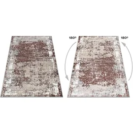 OTTO home Teppich OTTO HOME "Oberwill" Gr. 6, beige (sand), B:200cm H:9mm L:300cm, Kunstfaser, Teppiche, Teppich, mit besonders weichem Flor, Kurzflor, Vintage, modern, dichte Qualität