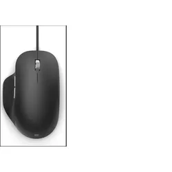 Microsoft Ergonomic Maus Microsoft Kabelgebunden Ergonomische Maus Optisch ergonomische Maus schwarz