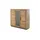 MCA living Greno Highboard 153 x 142 x 40 cm Beige